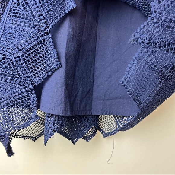 Laundry by Shelli Segal - Cold Shoulder Trapeze Venise Dress - Picture 9 of 10